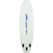 Load image into Gallery viewer, Hydro-Force White Cap Inflatable Stand Up Paddle Board, 10' x 32" x 4" | Inflatable SUP for Adults &amp; Kids | Converts into Kayak | Complete Kit Includes Kayak Seat, Oar, Pump, Travel Bag, Ankle Leash
