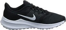 Load image into Gallery viewer, Nike Women's Stroke Running Shoe, Black White Dk Smoke Grey, 8
