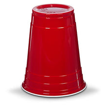 Load image into Gallery viewer, Amazon Basics 16-Ounce Disposable Plastic Cups, Red - Pack of 240
