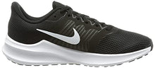 Load image into Gallery viewer, Nike Women's Stroke Running Shoe, Black White Dk Smoke Grey, 8
