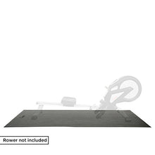 Load image into Gallery viewer, Sunny Health &amp; Fitness NO. 074-M Treadmill Mat Medium, 6.5 ft x 3 ft, Black
