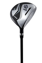 Load image into Gallery viewer, 18 Piece Men's Complete Golf Club Package Set With Titanium Driver, #3 &amp; #5 Fairway Woods, #4 Hybrid, 5-SW Irons, Putter, Stand Bag, 4 H/C's (Blue, Regular Size)
