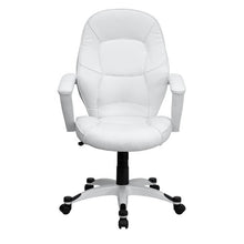 Load image into Gallery viewer, Flash Furniture Nightingale CXO 6200D Series Executive Black Mesh Office Chair with Adjustable Headrest
