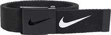 Load image into Gallery viewer, Nike Men's Tech Essential Web Belt, Black, One Size
