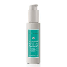 Load image into Gallery viewer, Niacinamide Serum 12% Plus Zinc 2% - 1oz, Vitamin B3, Minimize Pores, Balance Oil Production, Wrinkles, Fine Lines, Facial Serum with Niacinamide, Hyaluronic Acid &amp; Vitamin E
