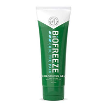 Load image into Gallery viewer, Biofreeze Arthritis Pain Relief Gel, Fast Acting, Long Lasting, &amp; Powerful Topical Pain Reliever, 4 oz. Tube, Colorless (Packaging May Vary)
