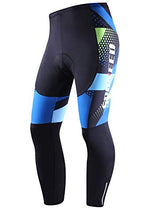 Load image into Gallery viewer, sponeed Men's Biking Pants Padded Tights Bicycling Tops Jersey Long Sleeve Shirts Cycling Uniforms Club Team Spring Style US M Multi
