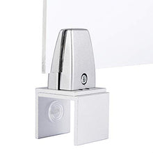 Load image into Gallery viewer, Zetek Sneeze Guard Clamp Support - Cubicle Panel Extenders Bracket 1-3/4 to 3-1/8 inch
