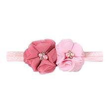 Load image into Gallery viewer, BGFKS Baby Girls Soft Fluffy Tutu Skirt with Diaper Cover,Toddler Girl Tutu Skirt Sets with Flower Headband Dusty Rose
