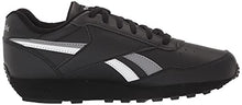Load image into Gallery viewer, Reebok Unisex Rewind Run Sneaker, Black/Pure Grey/White, 10.5 US Men
