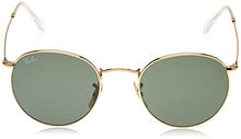 Load image into Gallery viewer, Ray-Ban Unisex-Adult RB3447 Metal Sunglasses, Gold/Green, 53 mm
