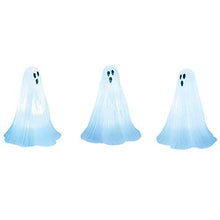Load image into Gallery viewer, Department 56 Village Cross Product Accessories Halloween Ghosts Lit Figurine Set, 2.75 Inch, Blue
