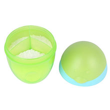 Load image into Gallery viewer, Kidsmile Baby Penguin No-Spill Milk Powder Dispenser, On-The-Go Baby Formula Dispenser, Anti-Skid Milk Container and Snack Cup, 2pcs of Pink and Green
