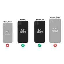 Load image into Gallery viewer, Bundle: OTTERBOX COMMUTER SERIES Case for iPhone 12 &amp; iPhone 12 Pro - (BLACK) + PopSockets PopGrip - (BLUE NEBULA)
