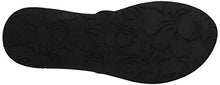 Load image into Gallery viewer, Roxy Women's Vista Logo Sandal Flip Flop, Black 20, 9 M US
