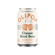 Load image into Gallery viewer, Olipop, Root Beer Sparkling Tonic, 12 fl oz
