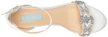 Load image into Gallery viewer, Blue by Betsey Johnson Women's SB-Mel Heeled Sandal, Ivory, 10 M US
