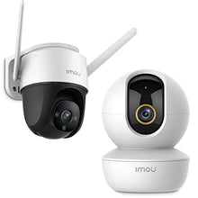 Load image into Gallery viewer, Security Camera Indoor and Outdoor 4MP Kit for Home Security, Plug-in WiFi Camera (2.4G ONLY) Surveillance Camera with Night Vision, 2-Way Audio, Human Detection, Smart Tracking

