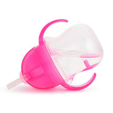 Load image into Gallery viewer, Munchkin Happy Snacker Snack Catcher &amp; Sippy Cup Set, 4 Pack, Pink/Purple/Orange
