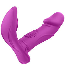 Load image into Gallery viewer, Wiggling Wearable Vibrator Mimic Finger - SEXY SLAVE Sam Quiet Panty Vibrator with Remote, 3 Wiggling &amp; 7 Vibration G Spot Vibrator, Sex Toys for Women(Purple)
