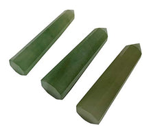 Load image into Gallery viewer, WholesaleGemShop Gemstones Green Aventurine Obelisk Tower Jumbo Facet Aura Rock Crystal Natural Polished Earth Wand Spirit
