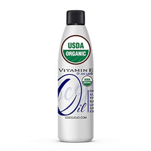 Load image into Gallery viewer, Organic Vitamin E Oil - USDA Certified 100% Natural, 43,000 IU Non-GMO Vegan Cruelty-Free Bulk For Face Skin Hair Body Nails Cuticles Locs - Hydrating Nourishing Moisturizing Packaging May Vary (8 oz)
