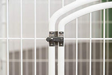 Load image into Gallery viewer, IRIS USA 4-Panel Pet Playpen with Door, size 35.25"L x 35.25"W x 24"H CI-604
