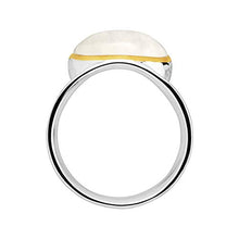 Load image into Gallery viewer, Silpada 'Good Spirits' 5 1/2 ct Natural Rainbow Moonstone Ring in Sterling Silver &amp; 14K Gold Plate, Size 11
