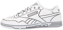 Load image into Gallery viewer, Reebok Club MEMT White/Black 10 B (M)
