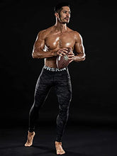 Load image into Gallery viewer, DRSKIN Men’s Compression Pants Tights Leggings Sports Baselayer Running Workout Active Gym Yoga Cool Dry (DMBB04, 2XL) Black
