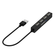 Load image into Gallery viewer, Sabrent 4 Port Portable USB 2.0 Hub (9.5" Cable) for Ultra Book, MacBook Air, Windows 8 Tablet PC (HB-MCRM)
