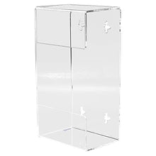Load image into Gallery viewer, Kantek Wall Mounted Acrylic Glove Box Holder Dispenser, Single Box Capacity, For Use in Food Service, Healthcare, Hospitals, Restaurants, 10.3" x 3.8" x 5.3", Clear
