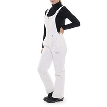 Load image into Gallery viewer, Arctix Women's Essential Insulated Bib Overalls, White, Medium Short
