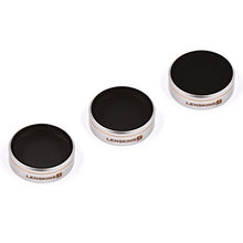Load image into Gallery viewer, LENSKINS 3 Pack ND4/ND8/ND16 Camera Lens Filter for DJI Phantom 4 Pro/Pro+/Advance, AGC Optics, Weather-Sealed, Multi-Resistant Coated Neutral Density Filter
