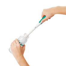 Load image into Gallery viewer, OXO Tot Travel Size Drying Rack with Bottle Brush- Teal
