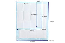 Load image into Gallery viewer, HONEY CARE All-Absorb A07 Bulk Packaging Training Pads, Blue, Large - 22" x 23" 200ct
