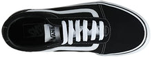 Load image into Gallery viewer, Vans Boy's^Boy's^Boy's Ward Low-Top Sneakers, Black ((Suede/Canvas) Black/White Iju), 13 UK
