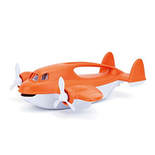 Load image into Gallery viewer, Green Toys Fire Plane - Pretend Play, Motor Skills, Kids Bath Toy Vehicle. No BPA, phthalates, PVC. Dishwasher Safe, Recycled Plastic, Made in USA.
