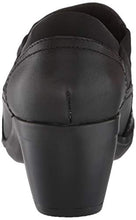 Load image into Gallery viewer, Clarks Women's Emily Amelia Pump, Black Leather/Textile Combinat, 6.5 Wide
