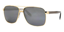 Load image into Gallery viewer, Versace Man Sunglasses, Gold Lenses Metal Frame, 59mm
