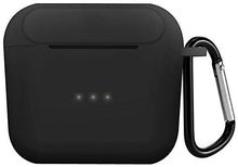 Load image into Gallery viewer, Naomo Silicone Case for Skullcandy Indy, Soft and Flexible, Scratch/Shock Resistant Silicone Cover for Skullcandy Indy Headphones (Black)
