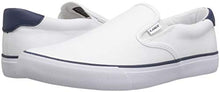 Load image into Gallery viewer, Lugz Men's Clipper Classic Slip-on Fashion Sneaker, White/Peacoat Blue, 9
