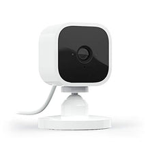 Load image into Gallery viewer, Introducing Blink Mini – Compact indoor plug-in smart security camera, 1080 HD video, motion detection, Works with Alexa – 1 camera
