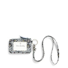 Load image into Gallery viewer, Vera Bradley Women's Zip ID Case and Lanyard Combo, Plaza Tile-Recycled Cotton, One Size
