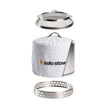 Load image into Gallery viewer, Solo Stove Bonfire Backyard Bundle Portable Fire Pit Stainless Steel for Wood Burning and Low Smokeless Fire Pit Camping Stove for S'mores and Hot Dogs | 19.4x14 Inches with Camp Stove Accessories
