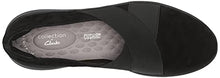 Load image into Gallery viewer, Clarks Women's Kayleigh Slip Loafer, Black Suede, 9 Wide
