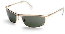 Load image into Gallery viewer, Ray-Ban RB3119 Olympian Sunglasses Arista/Crystal Green 59mm

