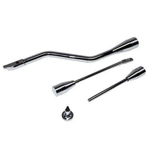 Load image into Gallery viewer, A-Team Performance - Shifter Lever Turn Signal Hazard Tilt Kit Car and Truck Billet in Chrome Column Dress Up Kit - Compatible with GM Columns Chevy Olds Buick from 1967-1994
