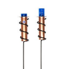 Load image into Gallery viewer, World's Coolest Rain Gauge, Stake, Copper, Measure, Monitor, Conserve, Precipitation, Easy to Read, Deck, Patio, Garden, Lawn, Unbreakable
