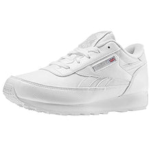 Load image into Gallery viewer, Reebok Women Classic Renaissance Sneaker, White/Steel, 9
